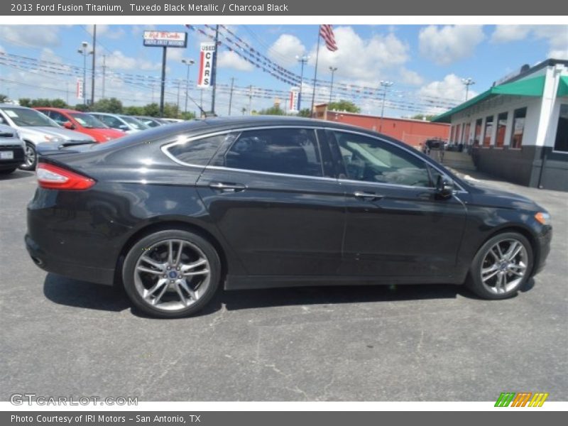 Tuxedo Black Metallic / Charcoal Black 2013 Ford Fusion Titanium