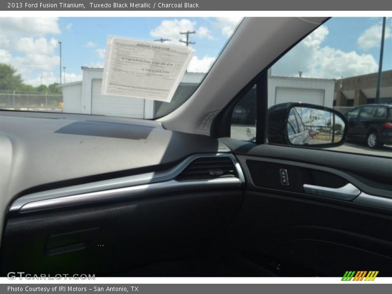 Tuxedo Black Metallic / Charcoal Black 2013 Ford Fusion Titanium
