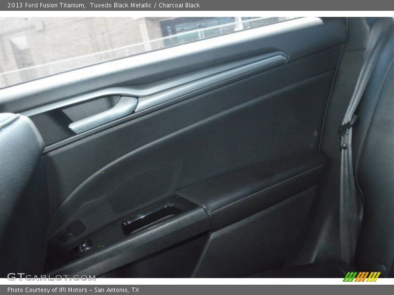 Tuxedo Black Metallic / Charcoal Black 2013 Ford Fusion Titanium