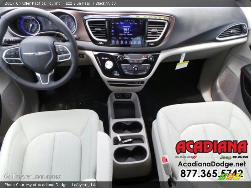 Jazz Blue Pearl / Black/Alloy 2017 Chrysler Pacifica Touring