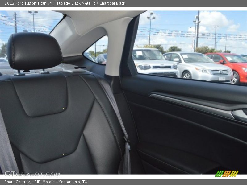 Tuxedo Black Metallic / Charcoal Black 2013 Ford Fusion Titanium