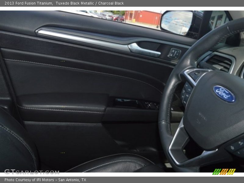 Tuxedo Black Metallic / Charcoal Black 2013 Ford Fusion Titanium