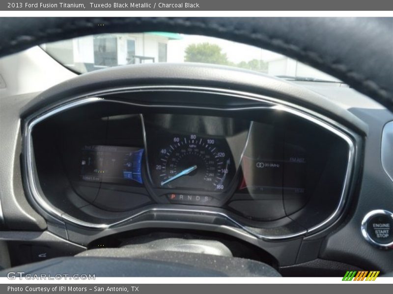 Tuxedo Black Metallic / Charcoal Black 2013 Ford Fusion Titanium
