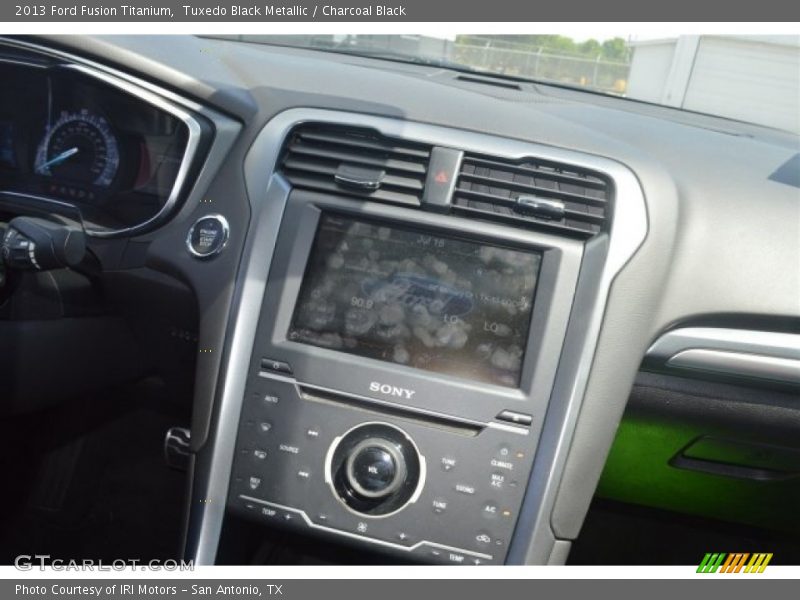 Tuxedo Black Metallic / Charcoal Black 2013 Ford Fusion Titanium