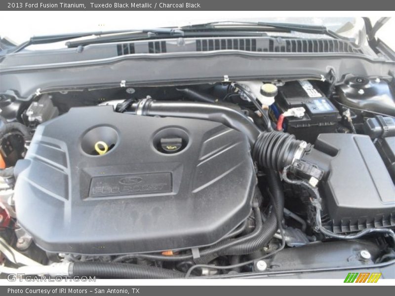 Tuxedo Black Metallic / Charcoal Black 2013 Ford Fusion Titanium