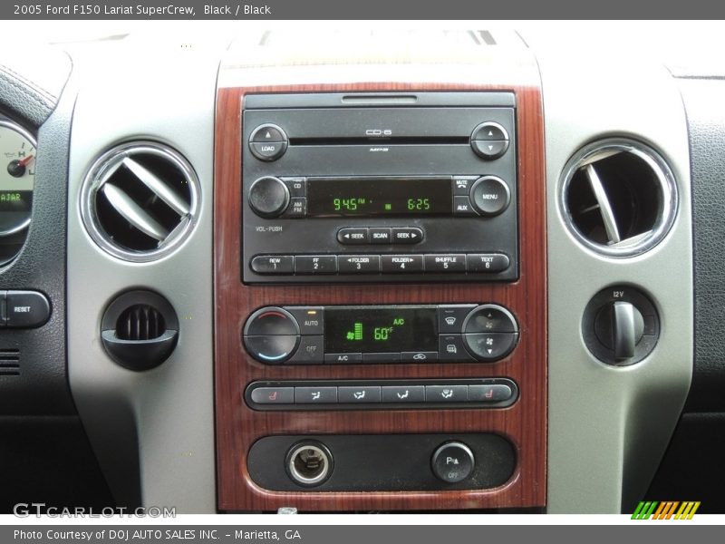 Black / Black 2005 Ford F150 Lariat SuperCrew