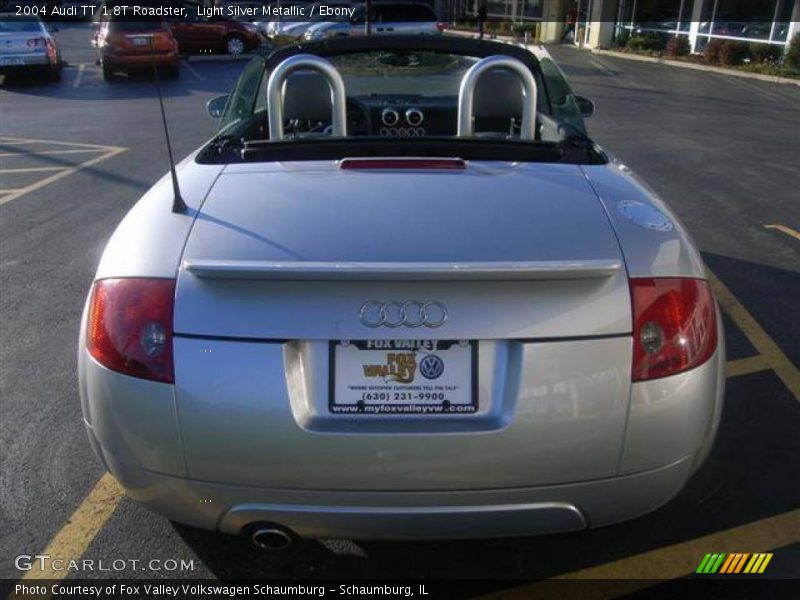 Light Silver Metallic / Ebony 2004 Audi TT 1.8T Roadster