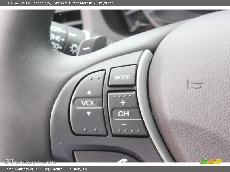 Graphite Luster Metallic / Graystone 2016 Acura ILX Technology