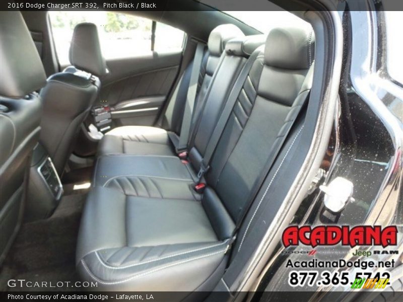 Pitch Black / Black 2016 Dodge Charger SRT 392