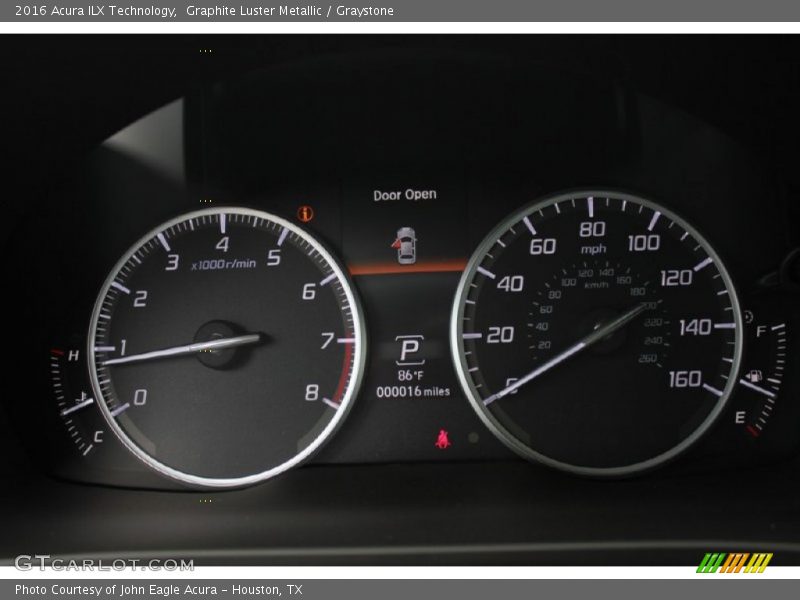 Graphite Luster Metallic / Graystone 2016 Acura ILX Technology