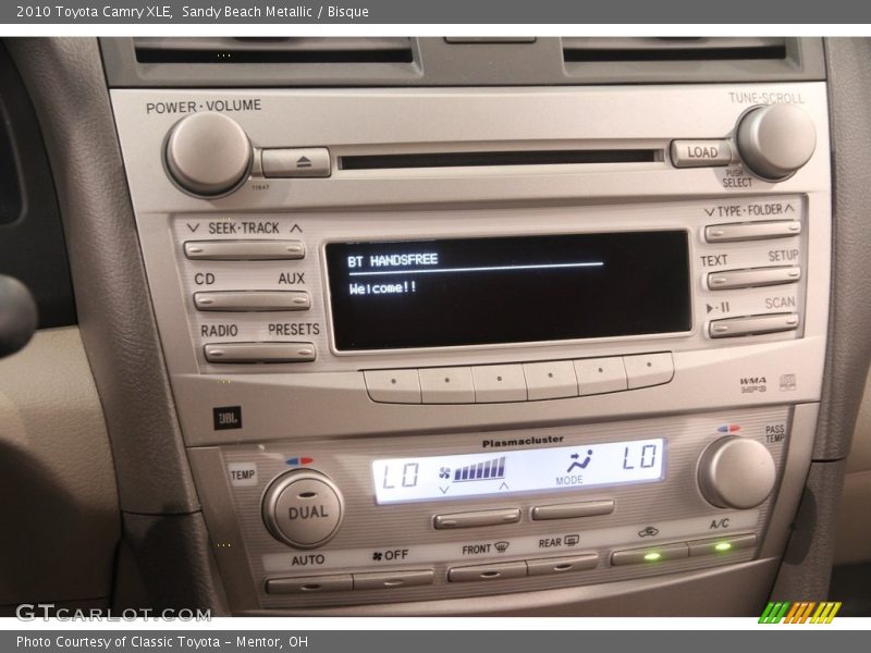 Sandy Beach Metallic / Bisque 2010 Toyota Camry XLE