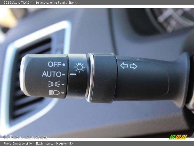 Bellanova White Pearl / Ebony 2016 Acura TLX 2.4