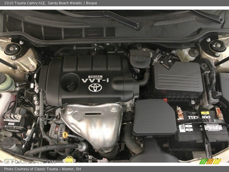 Sandy Beach Metallic / Bisque 2010 Toyota Camry XLE