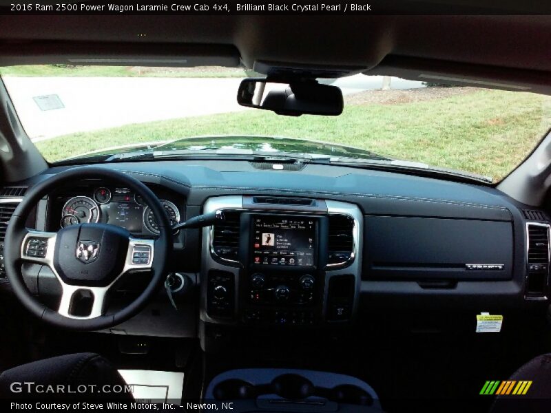 Brilliant Black Crystal Pearl / Black 2016 Ram 2500 Power Wagon Laramie Crew Cab 4x4