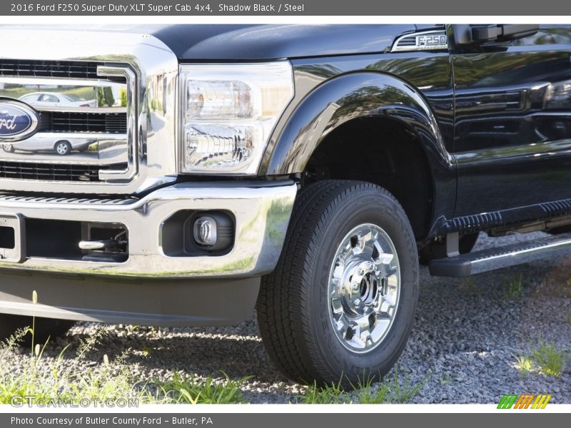 Shadow Black / Steel 2016 Ford F250 Super Duty XLT Super Cab 4x4