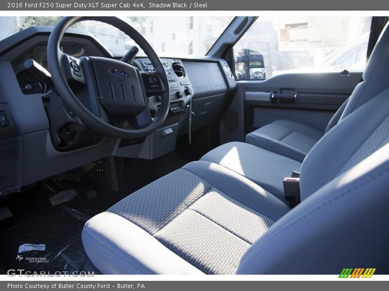 Shadow Black / Steel 2016 Ford F250 Super Duty XLT Super Cab 4x4