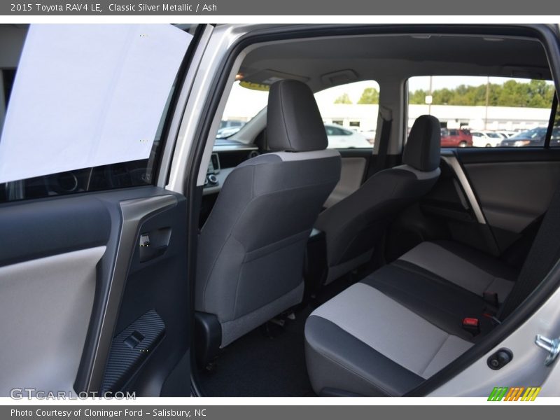 Classic Silver Metallic / Ash 2015 Toyota RAV4 LE