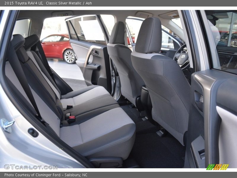 Classic Silver Metallic / Ash 2015 Toyota RAV4 LE