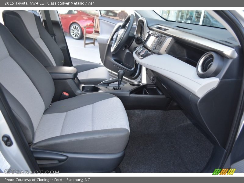 Classic Silver Metallic / Ash 2015 Toyota RAV4 LE
