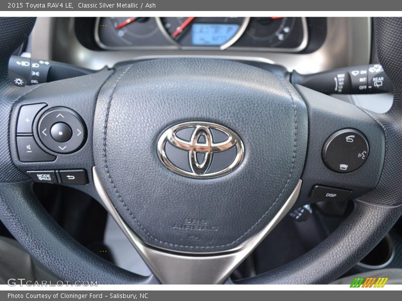 Classic Silver Metallic / Ash 2015 Toyota RAV4 LE