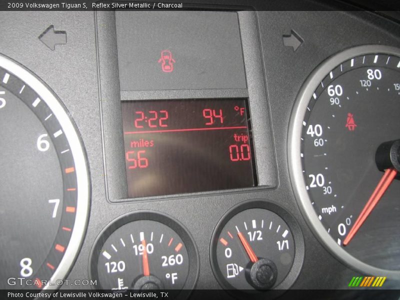 Reflex Silver Metallic / Charcoal 2009 Volkswagen Tiguan S