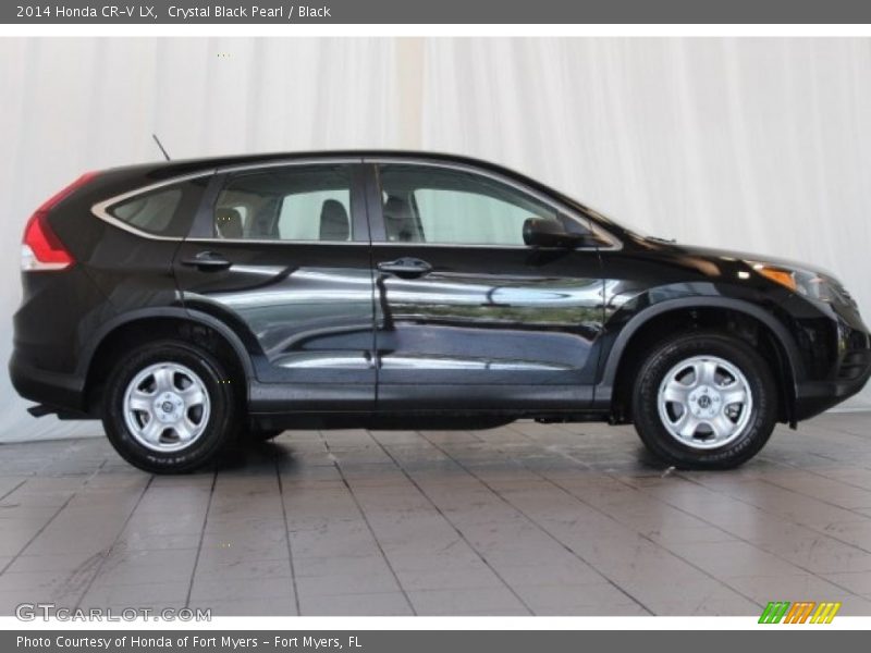 Crystal Black Pearl / Black 2014 Honda CR-V LX