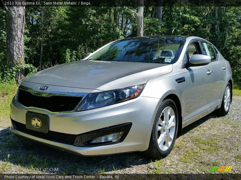 Satin Metal Metallic / Beige 2013 Kia Optima EX