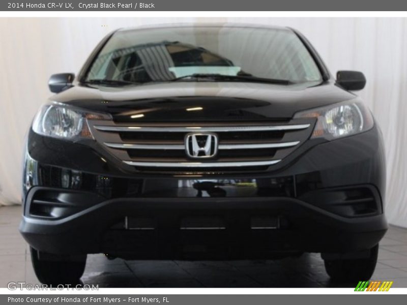 Crystal Black Pearl / Black 2014 Honda CR-V LX
