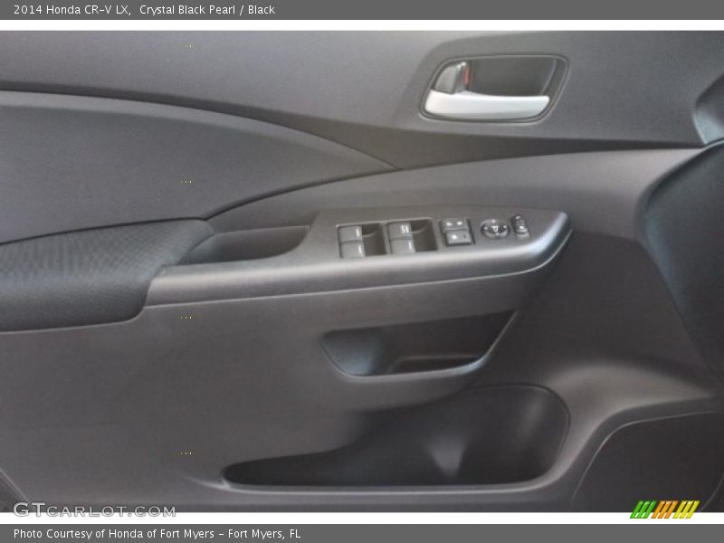 Crystal Black Pearl / Black 2014 Honda CR-V LX