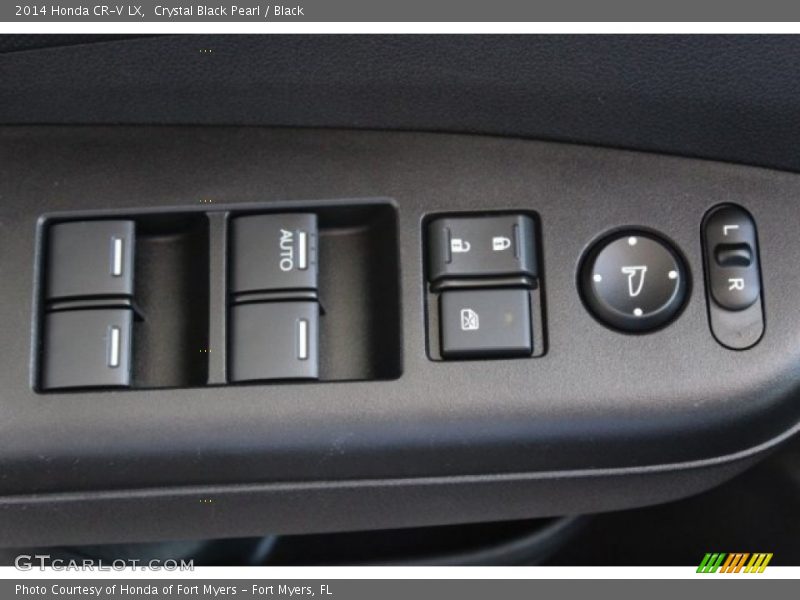 Crystal Black Pearl / Black 2014 Honda CR-V LX