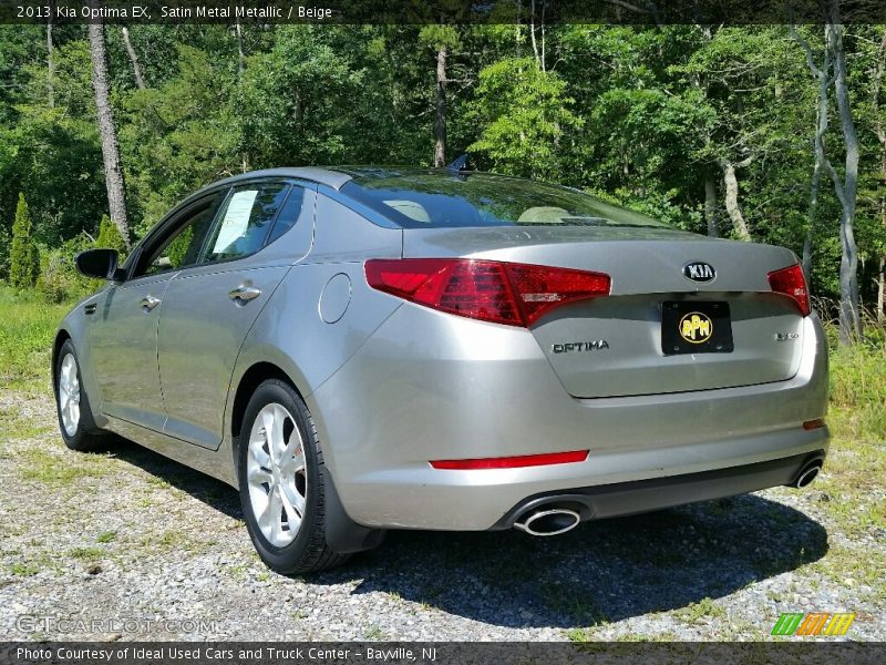 Satin Metal Metallic / Beige 2013 Kia Optima EX