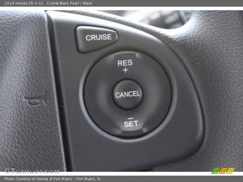 Crystal Black Pearl / Black 2014 Honda CR-V LX