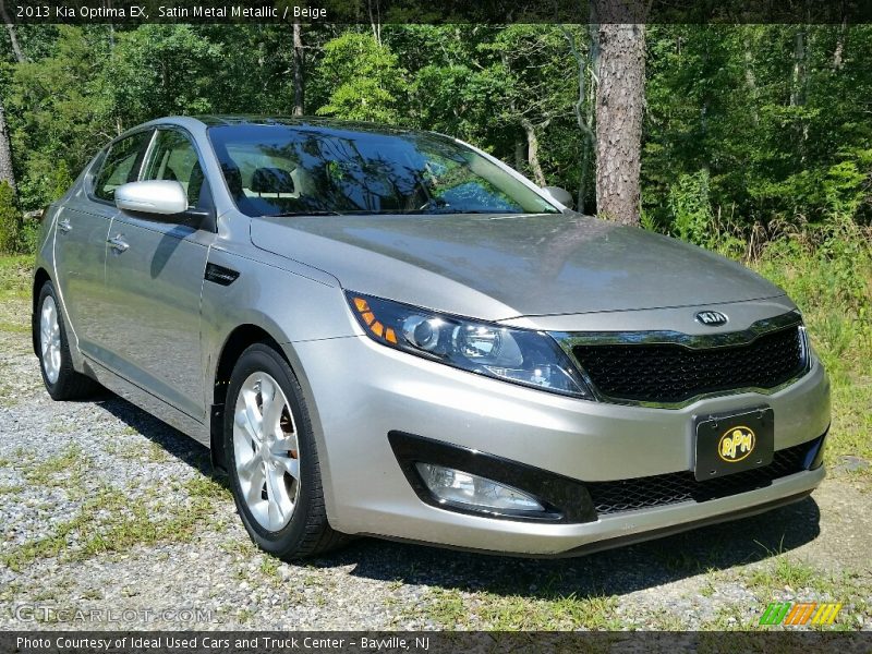 Satin Metal Metallic / Beige 2013 Kia Optima EX