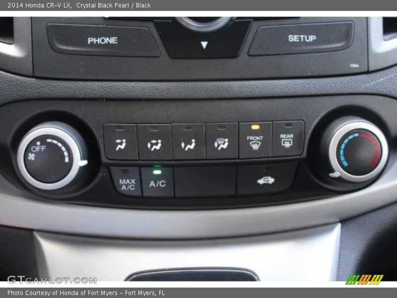 Crystal Black Pearl / Black 2014 Honda CR-V LX