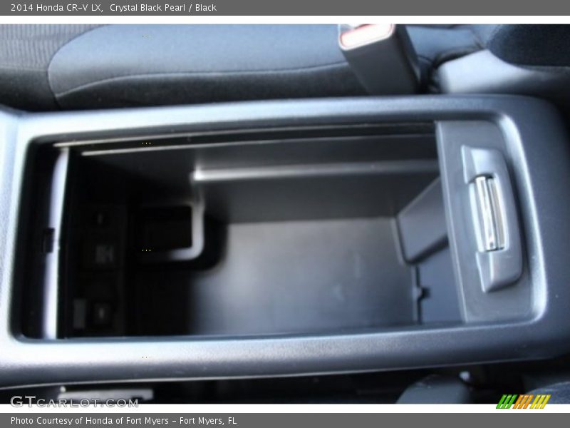 Crystal Black Pearl / Black 2014 Honda CR-V LX
