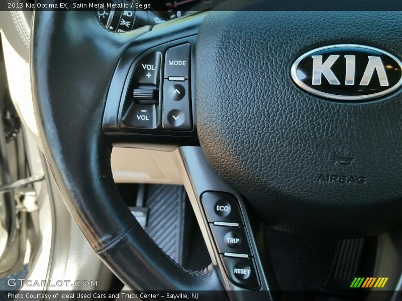 Satin Metal Metallic / Beige 2013 Kia Optima EX
