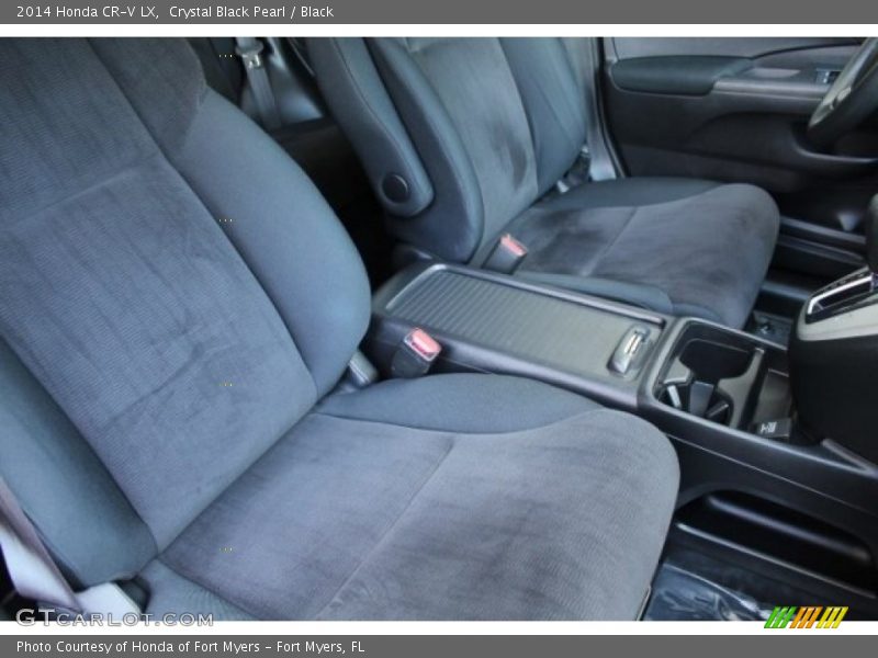 Crystal Black Pearl / Black 2014 Honda CR-V LX