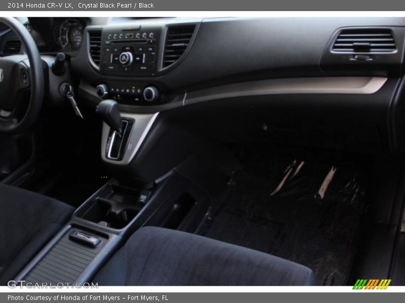 Crystal Black Pearl / Black 2014 Honda CR-V LX