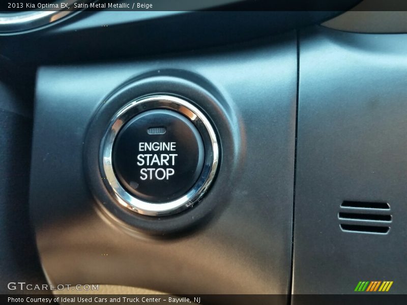 Satin Metal Metallic / Beige 2013 Kia Optima EX