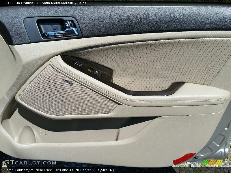 Satin Metal Metallic / Beige 2013 Kia Optima EX