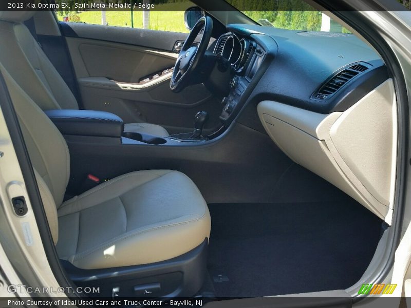 Satin Metal Metallic / Beige 2013 Kia Optima EX