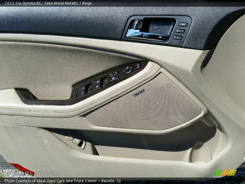 Satin Metal Metallic / Beige 2013 Kia Optima EX