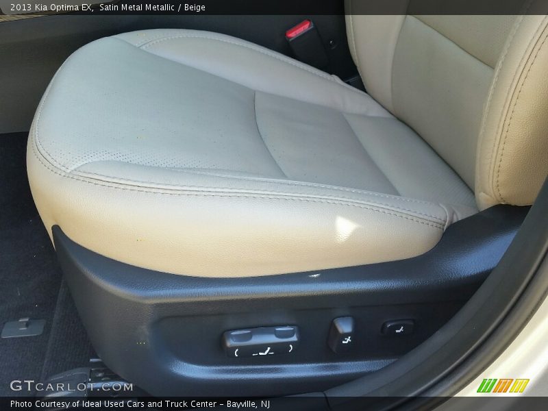 Satin Metal Metallic / Beige 2013 Kia Optima EX