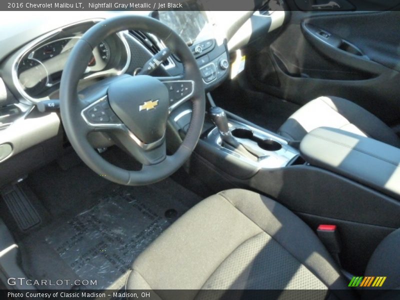 Nightfall Gray Metallic / Jet Black 2016 Chevrolet Malibu LT