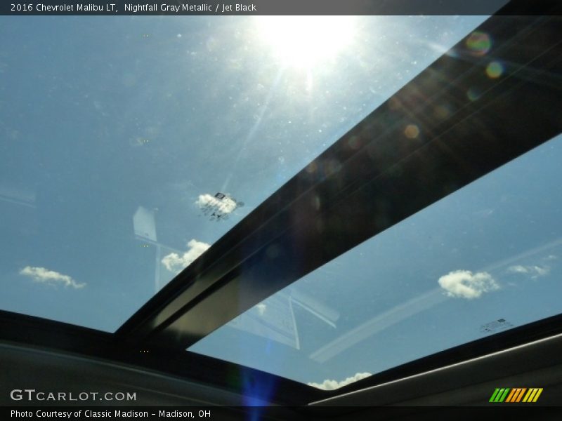 Nightfall Gray Metallic / Jet Black 2016 Chevrolet Malibu LT