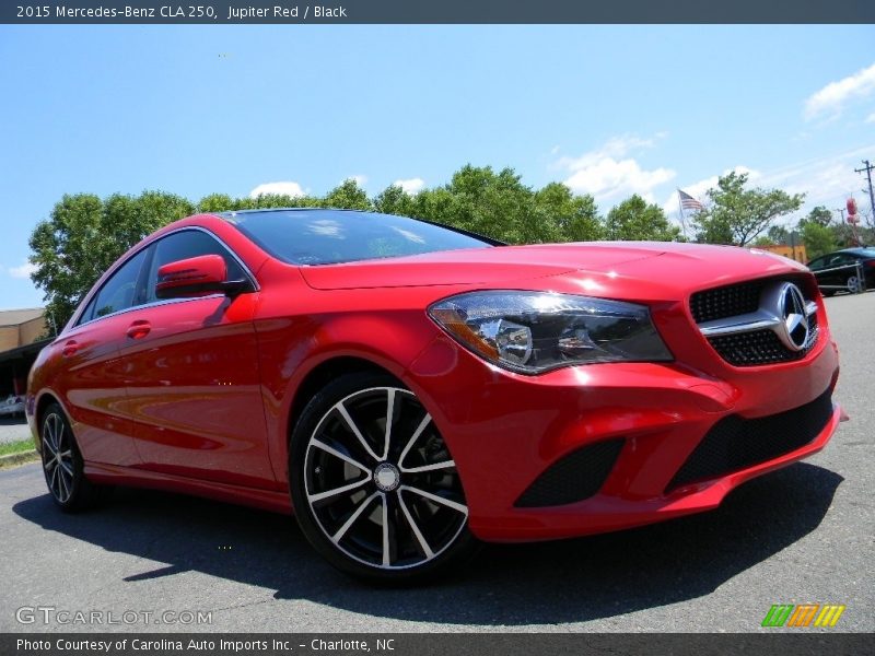 Jupiter Red / Black 2015 Mercedes-Benz CLA 250