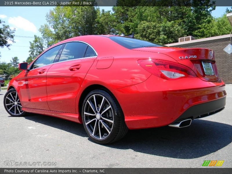 Jupiter Red / Black 2015 Mercedes-Benz CLA 250