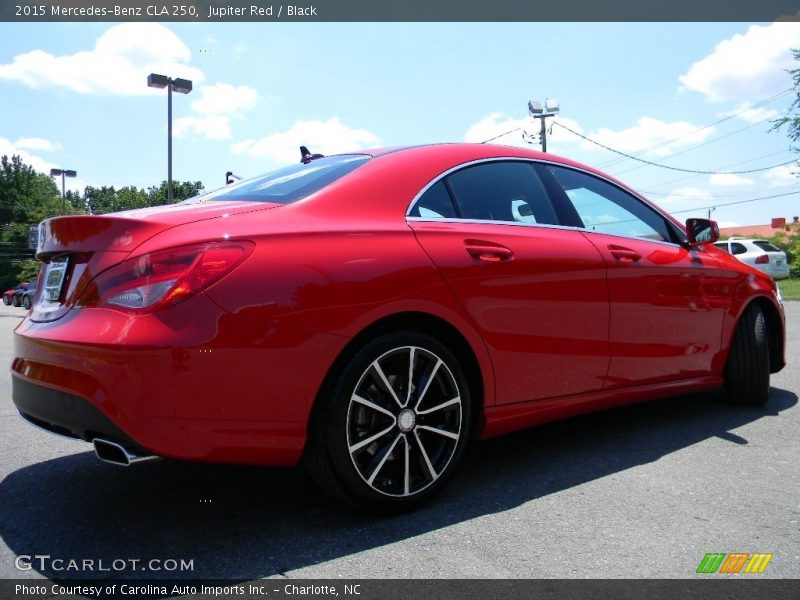 Jupiter Red / Black 2015 Mercedes-Benz CLA 250