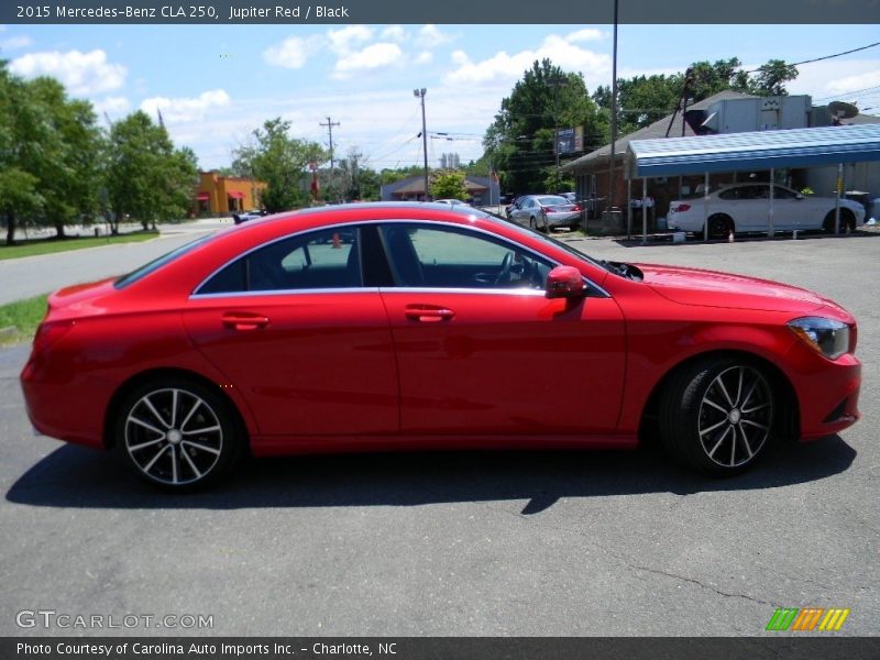 Jupiter Red / Black 2015 Mercedes-Benz CLA 250