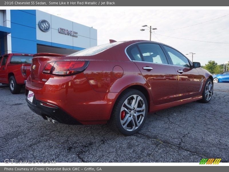 Some Like It Hot Red Metallic / Jet Black 2016 Chevrolet SS Sedan